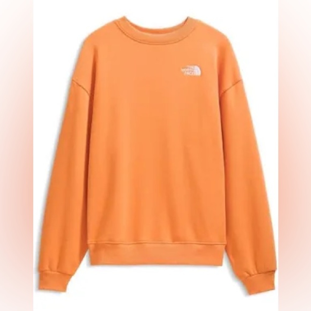 The North Face Orange Crewneck Sweatshirt